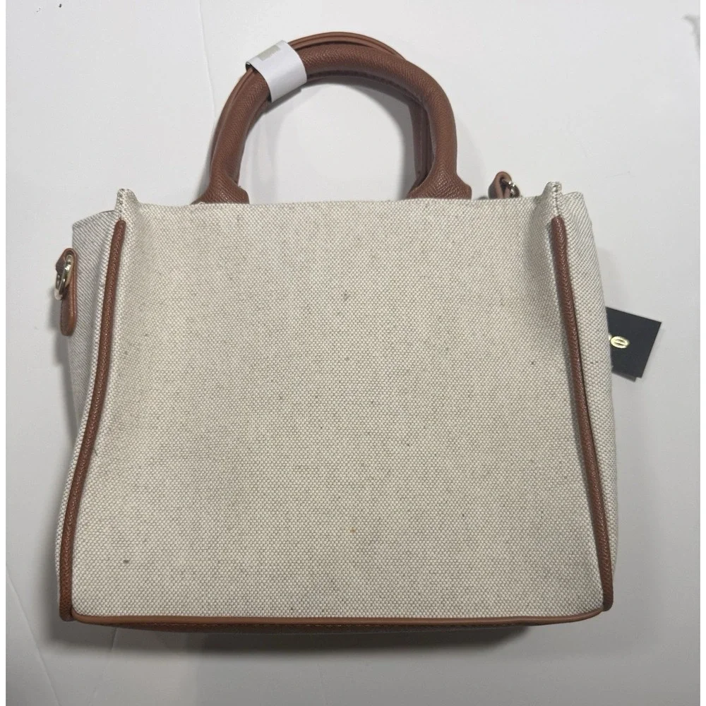 Bebe Paisley Mini Canvas Satchel Caramel 1SZ